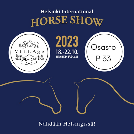 VILLAge Helsinki International Horse Showssa!