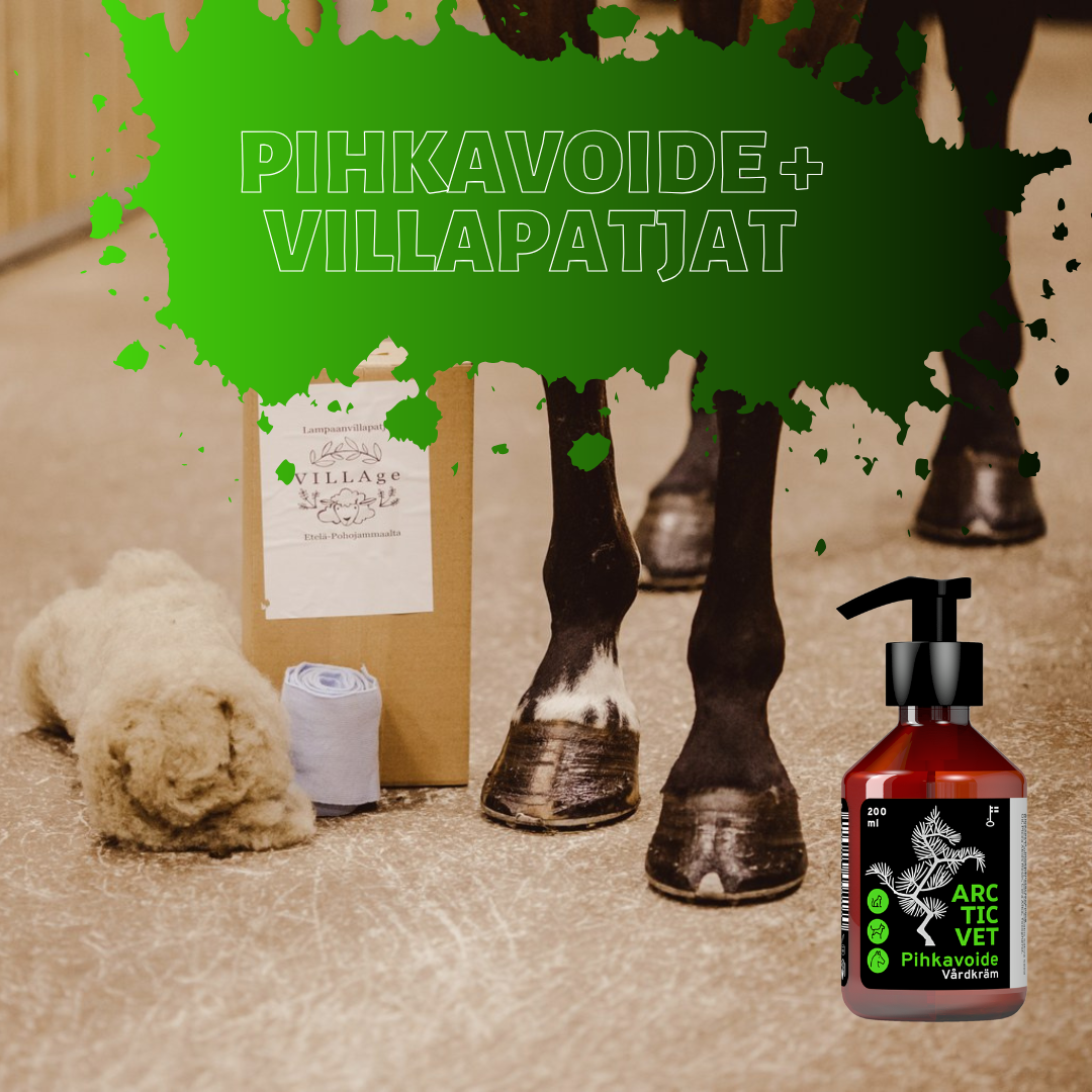 Yhteistarjous = villat + pihkavoide